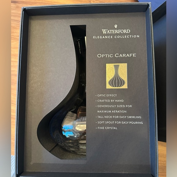 Waterford optic carafe crystal NIB - Picture 2 of 7